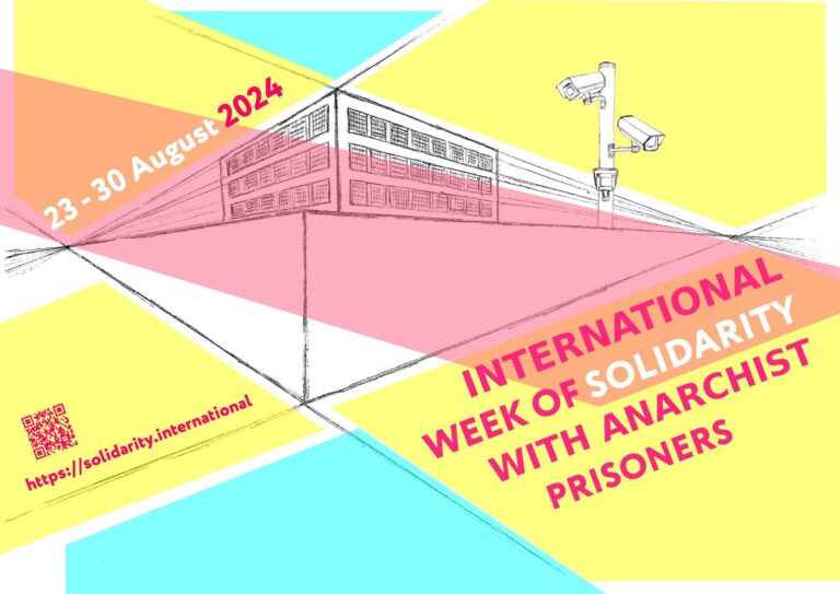 Semana de solidaridad con los presos anarquistas 2024